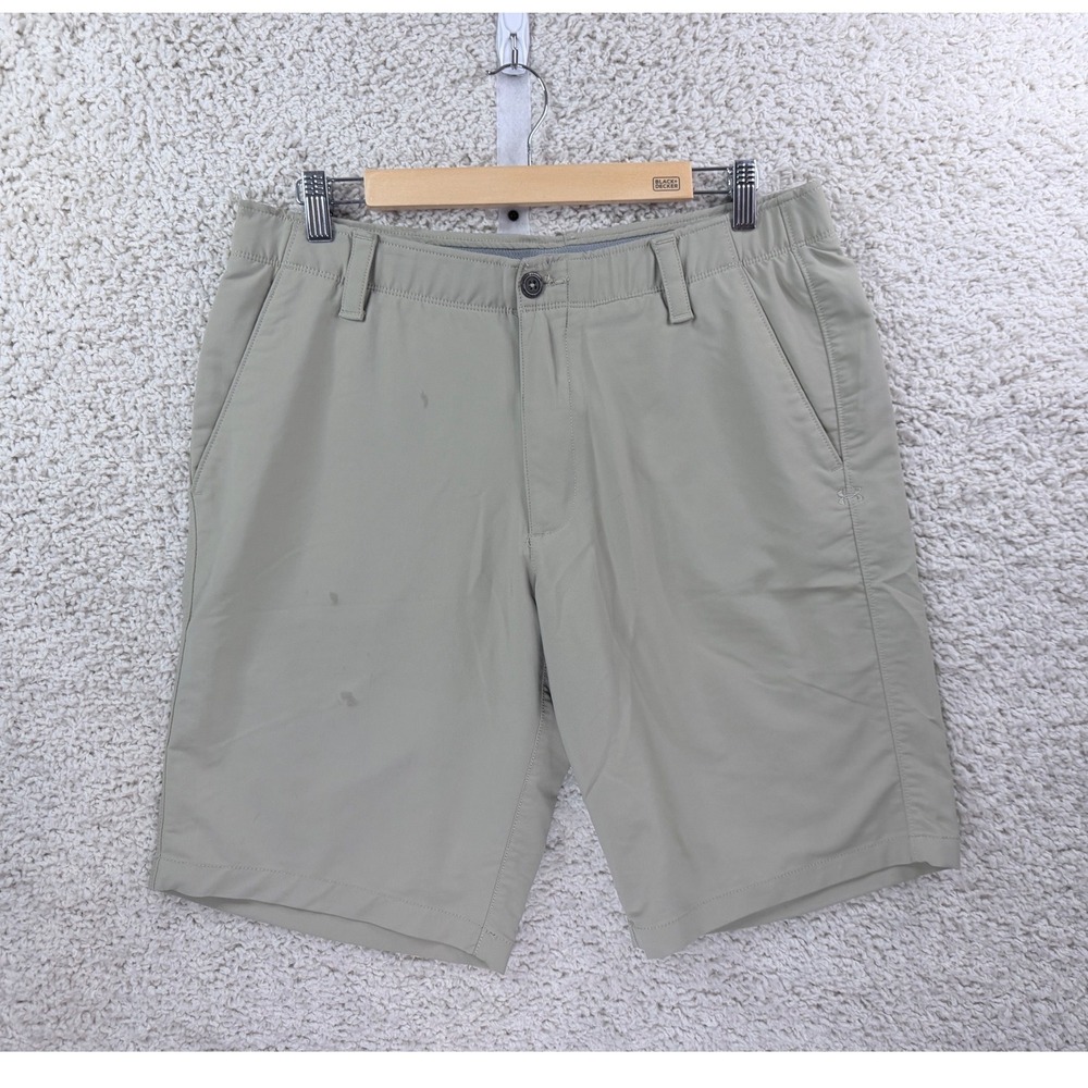 IZOD Under Armour Haggar Golf Shorts Men 36 Black Khaki Grey Performance Lot - Picture 4 of 8